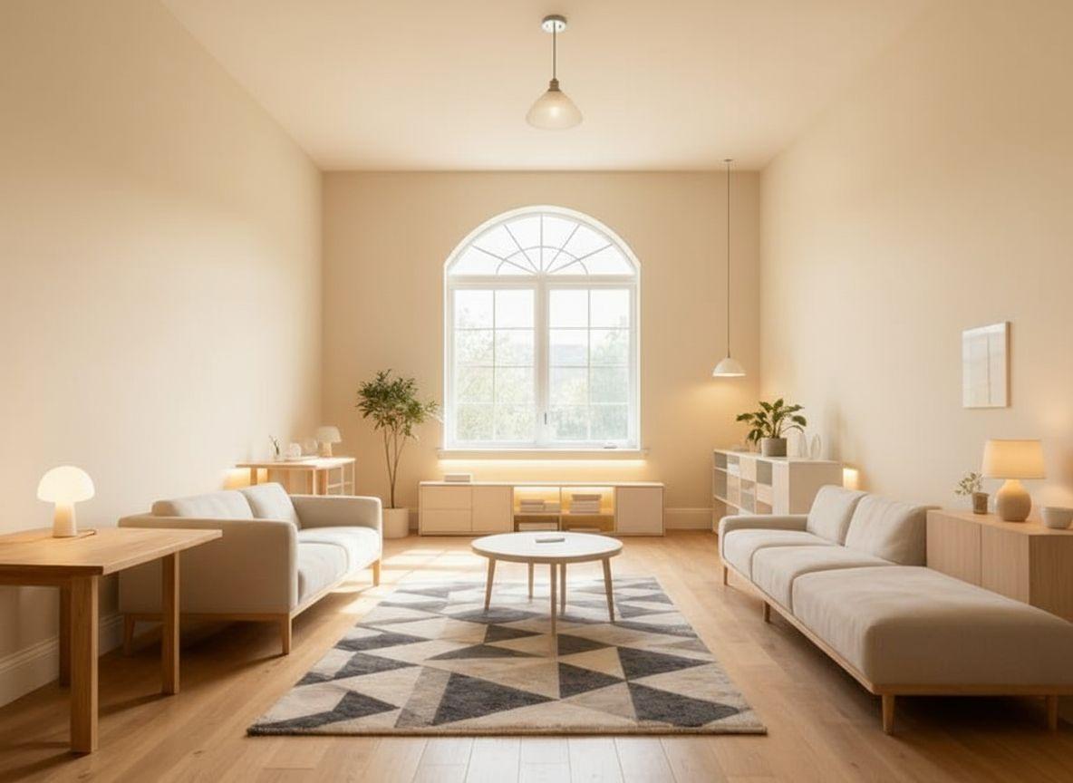 Modern living room after AI restyle by Renovaitor: Living Room – Modern